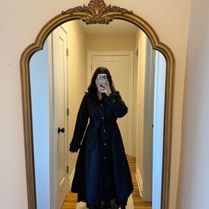 DKNY Classic Black Coat